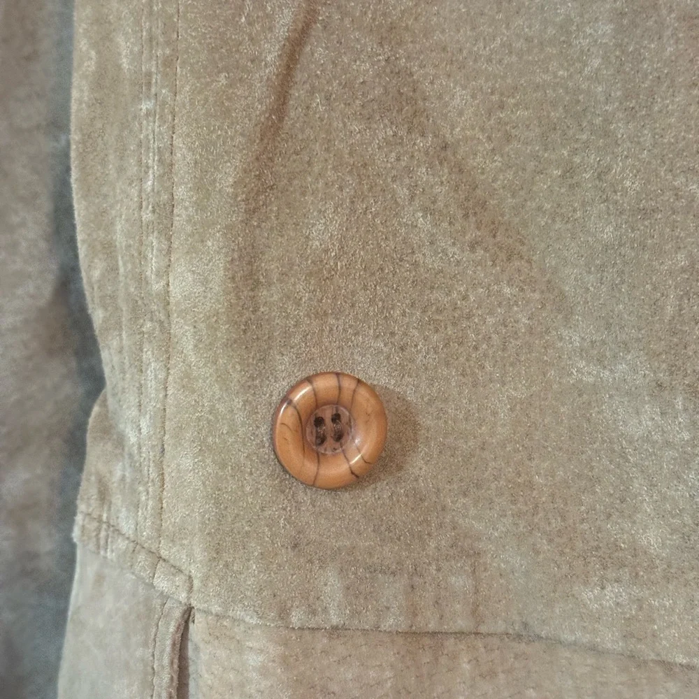 BB Dakota Tan Suede Leather Women’s Jacket | Western Leather Women’s Jacket - Picture 3 of 7